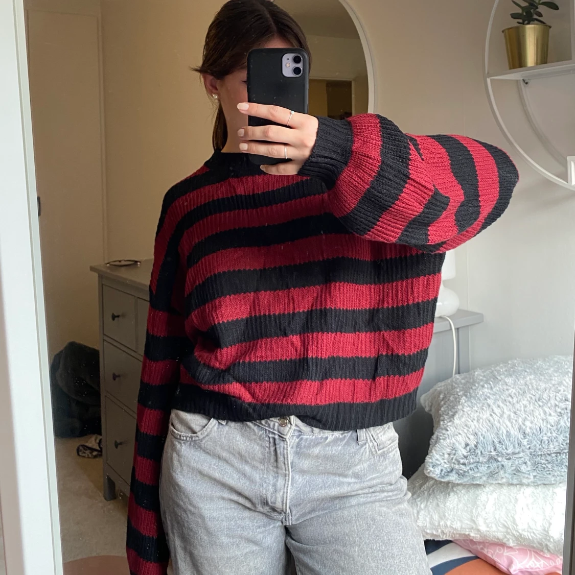 Stickad tröja  - 90