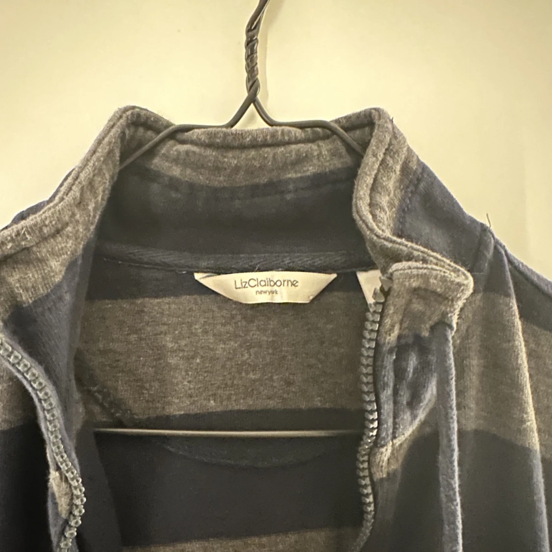 Randig crewneck zip up - 91