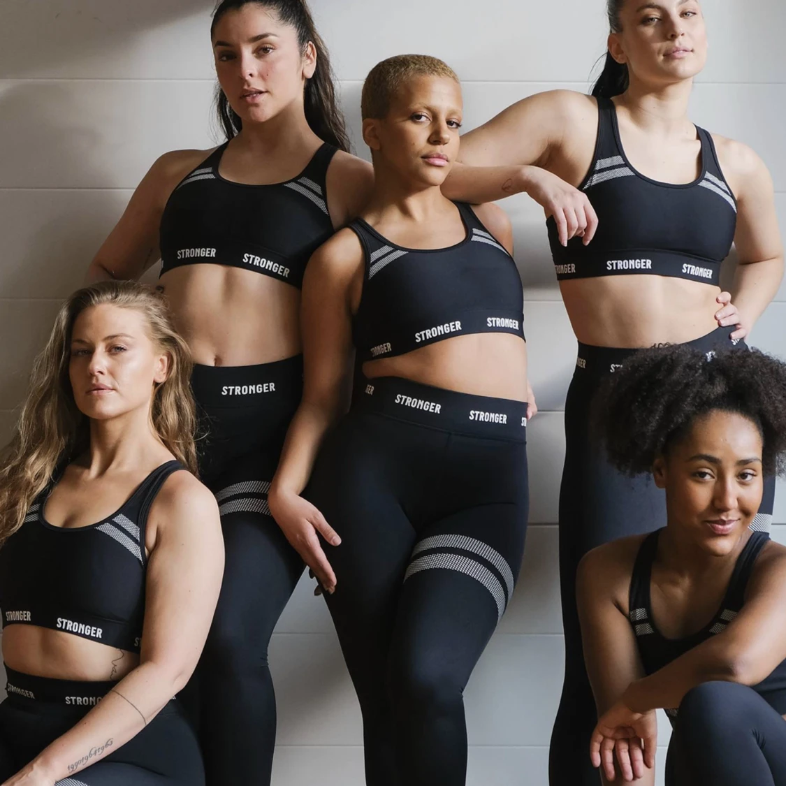 Stronger sport-bh svart - 91