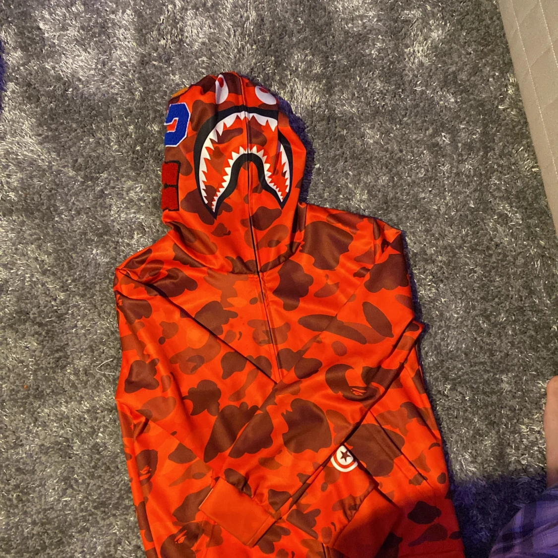 Säljer min bape hoodie  - 90