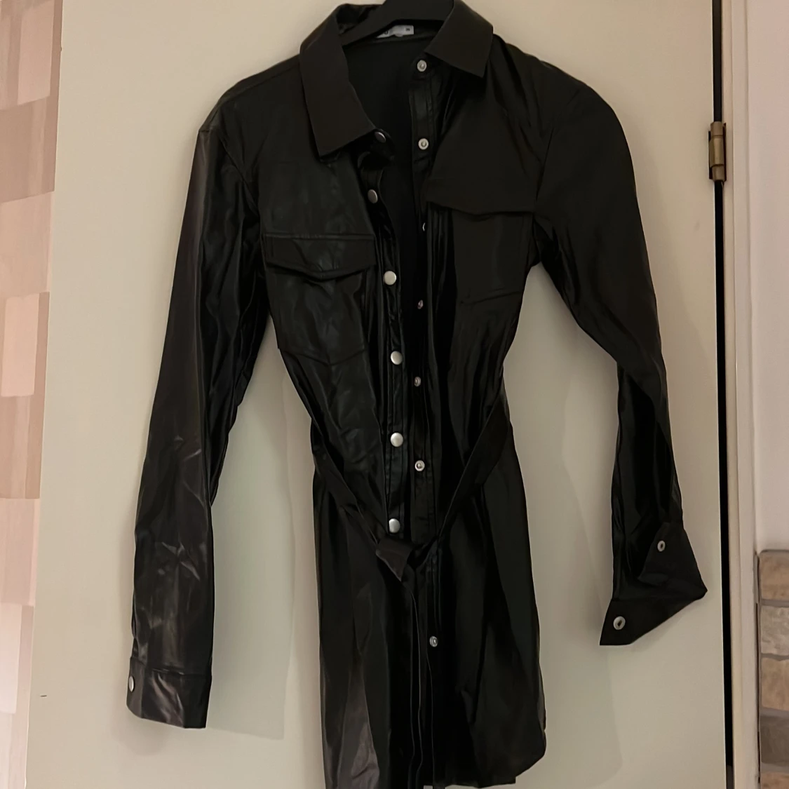 Läderklänning - 90