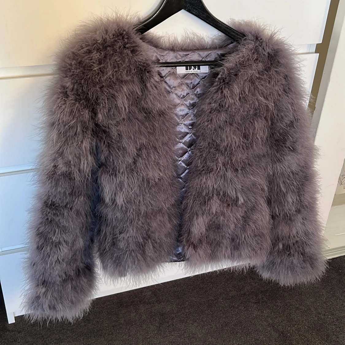 Fejk Pälsjacka i XS i fint skick!