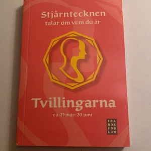 Sjärntecken bok  - En bok om sjärntecken tvilling. 