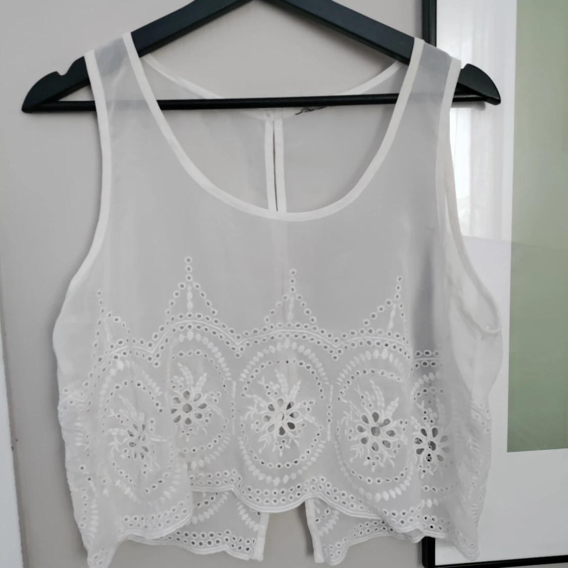 Superfint linne med detaljer  - 90