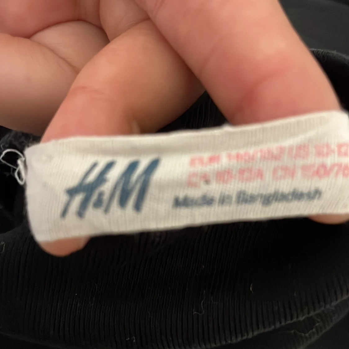 Svart tröja stlr 146/152 - 90