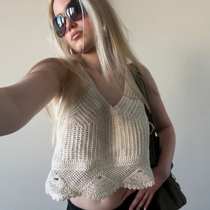 Virkad topp - Är lite för stor för mig🖤