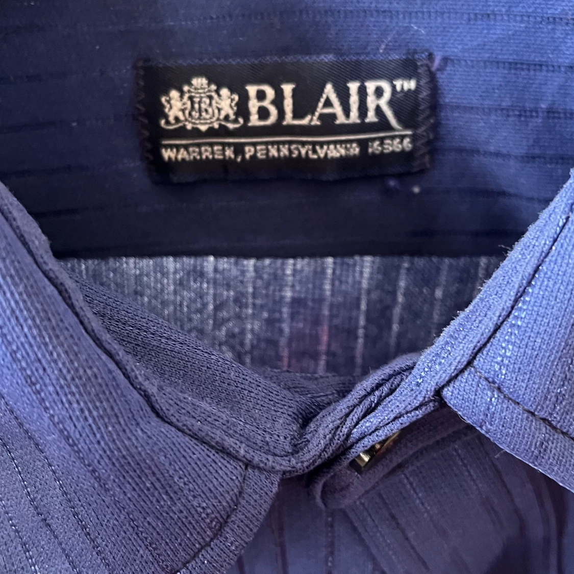 Mörkblå skjorta M/L - 91