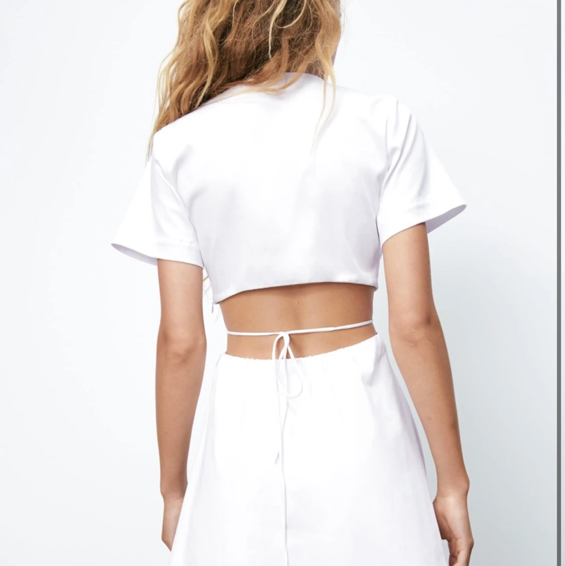 Super fin vit klänning  - 91