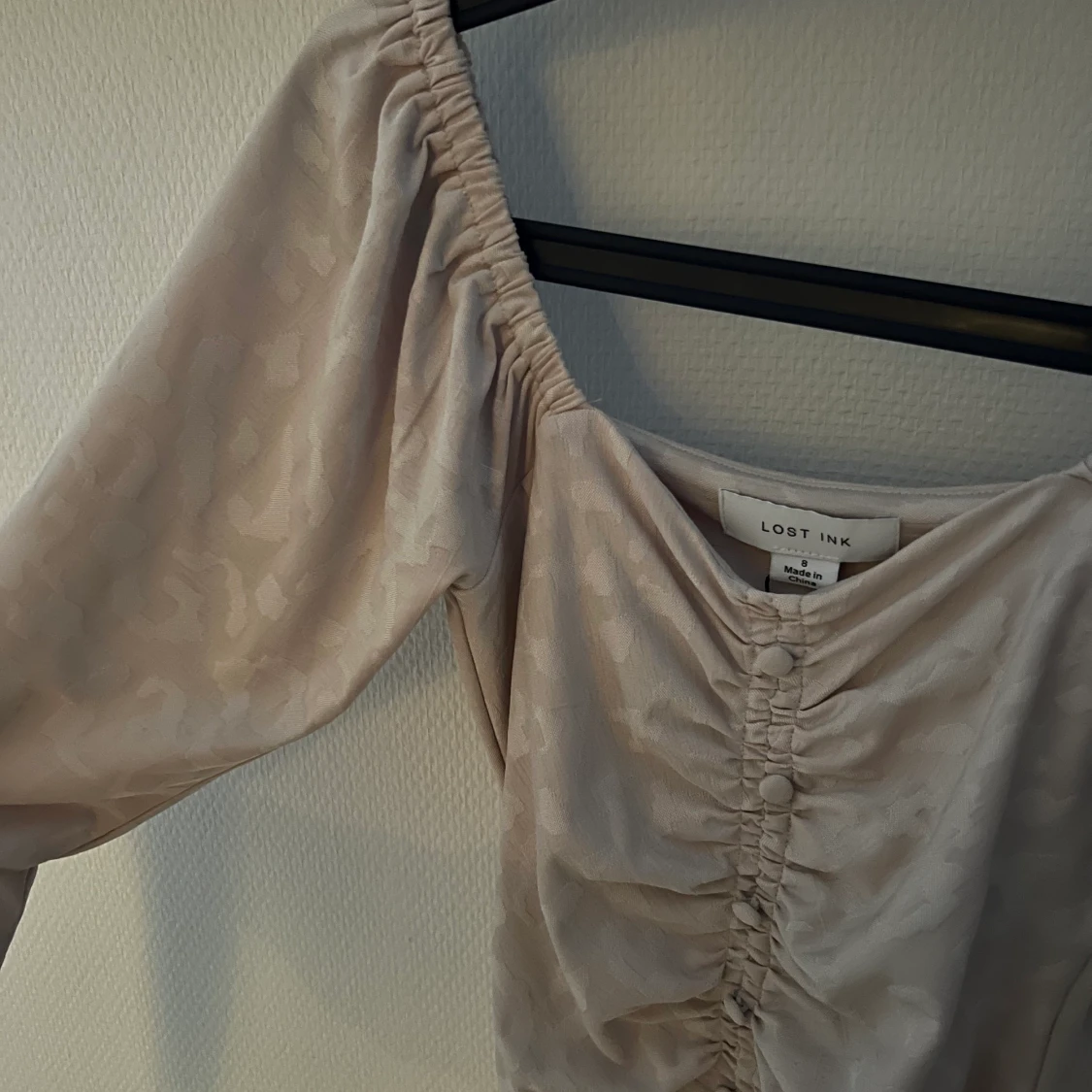 Lost Ink beige klänning - 91