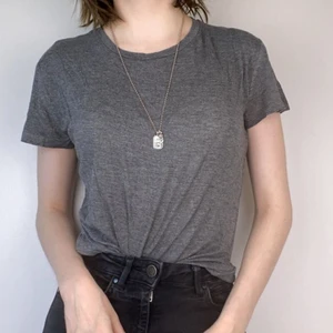 Grå T-shirt  - Basic grå T-shirt i jättemysigt material. Kräket på vart den kommer ifrån men säljer då den inte kommer till användning.  Köpare står för frakt. Tar Swish eller mötas upp i Växjö.