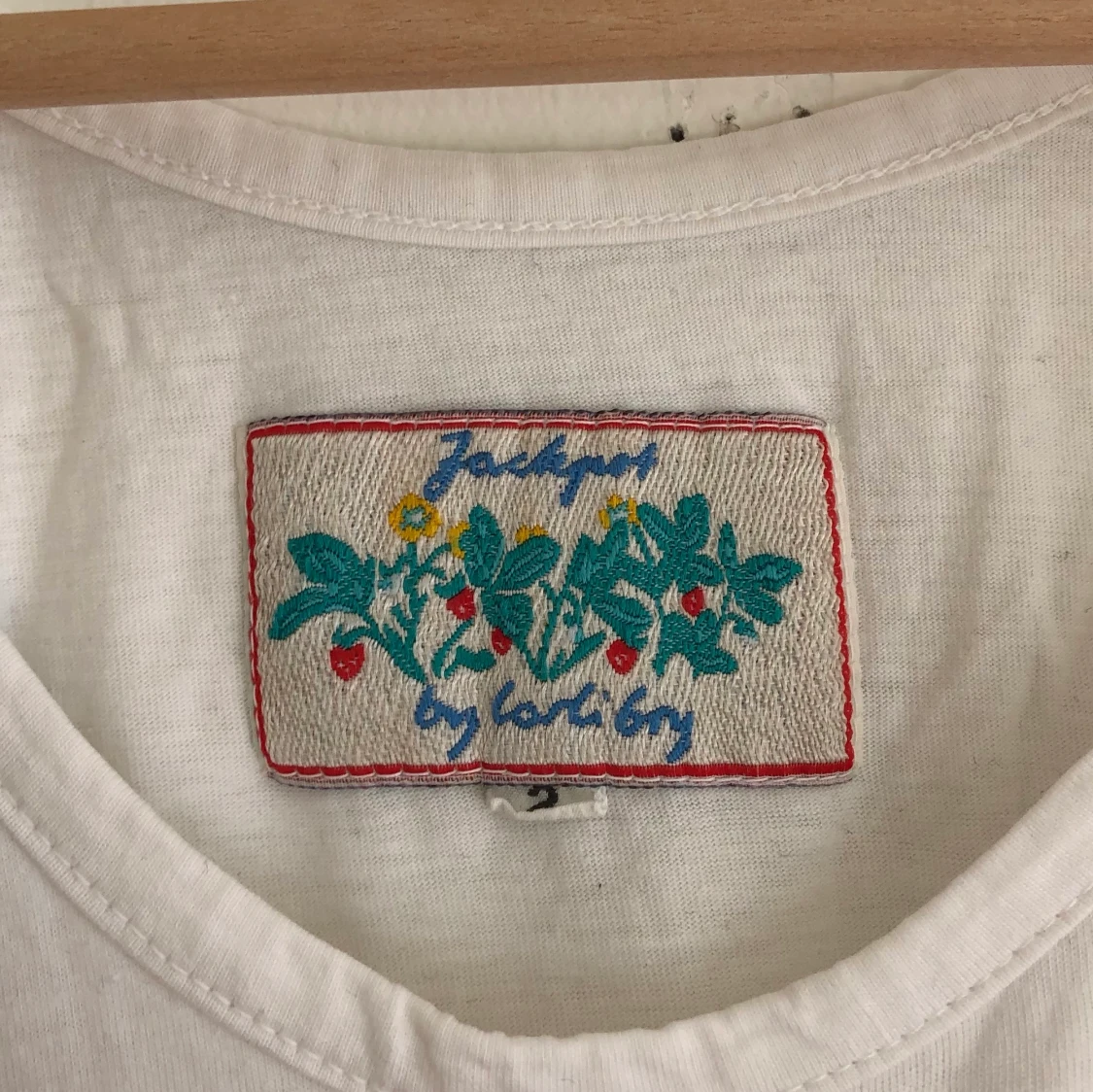 Vintage linne med motiv - 91