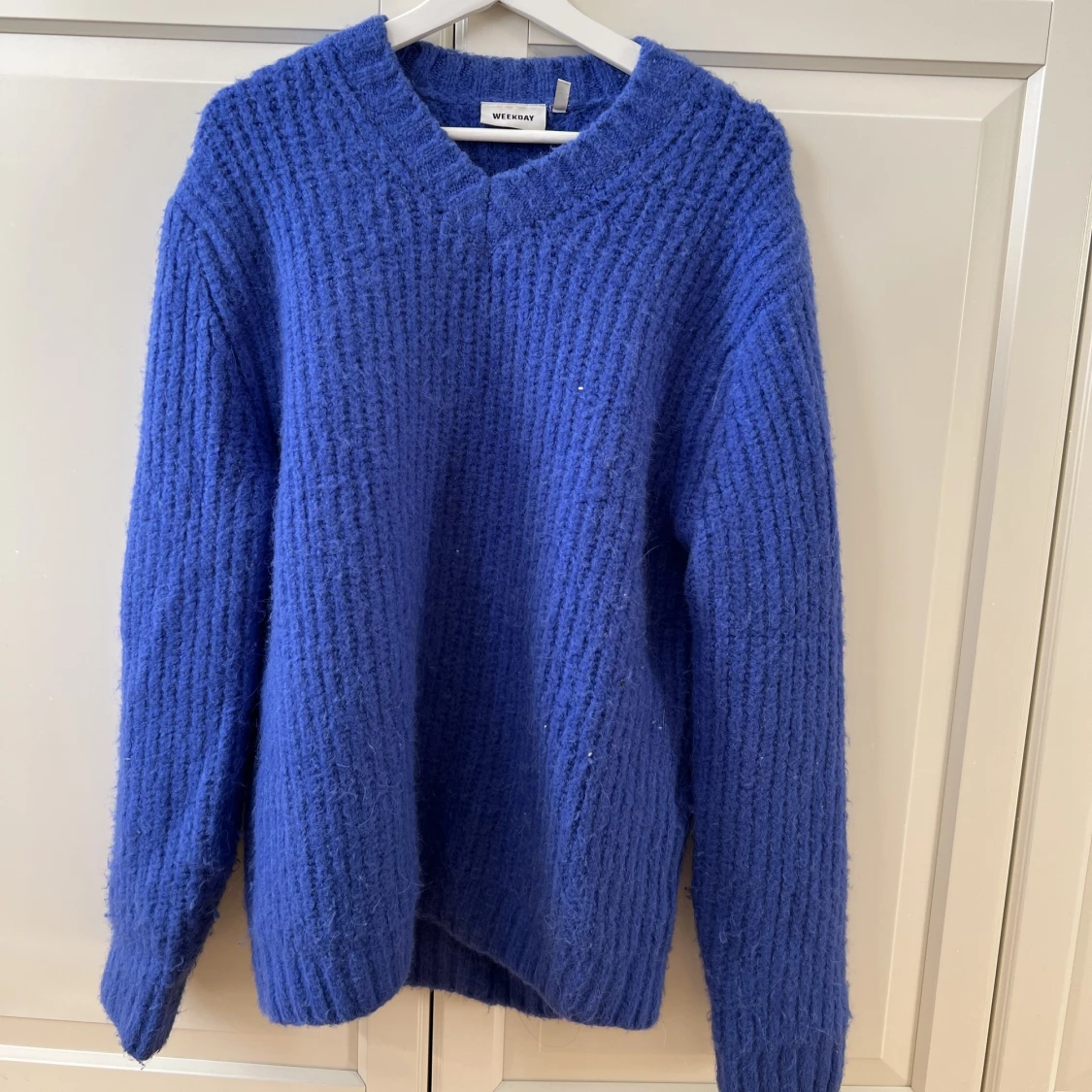 Fluffig v-neck knit