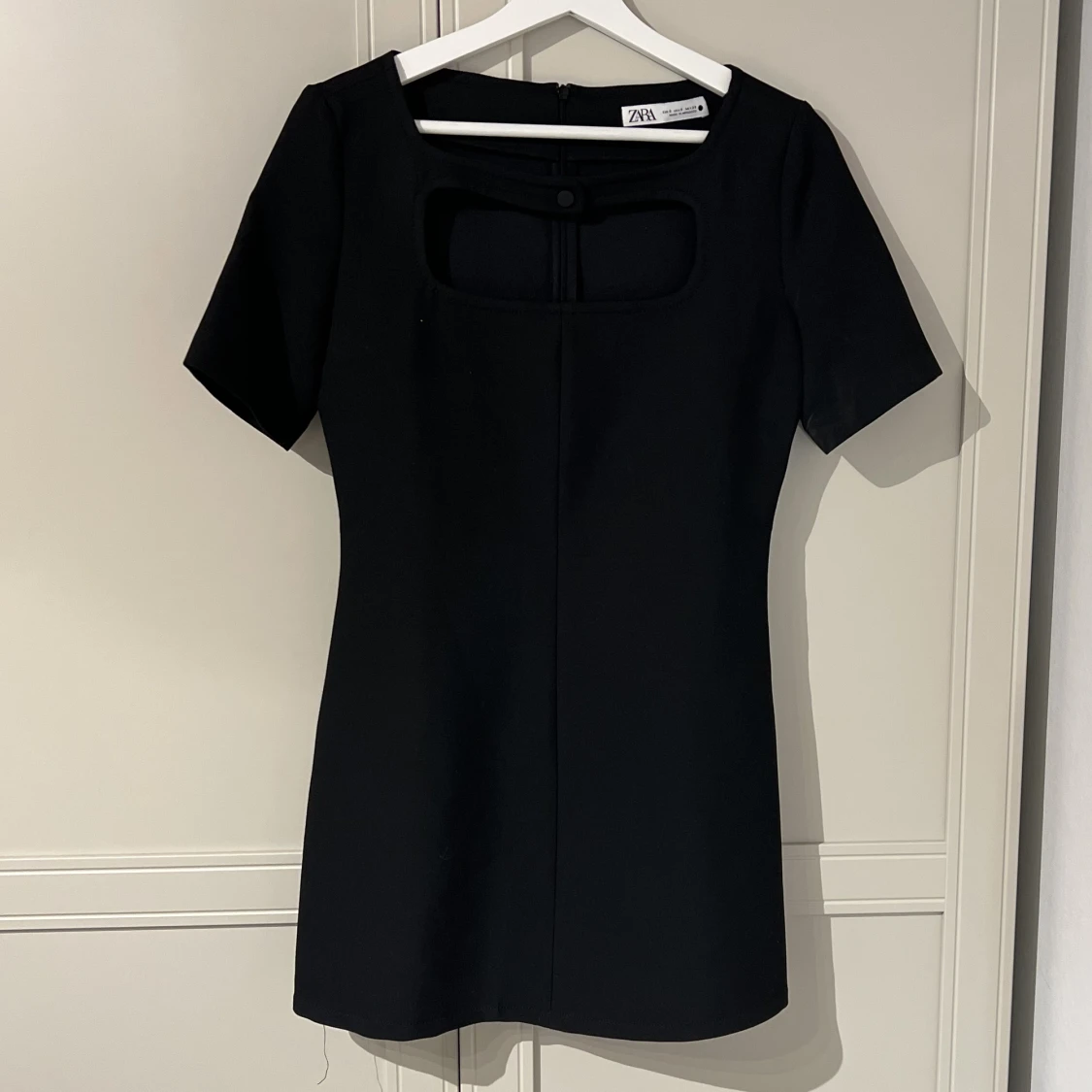 Svart mini klänning 