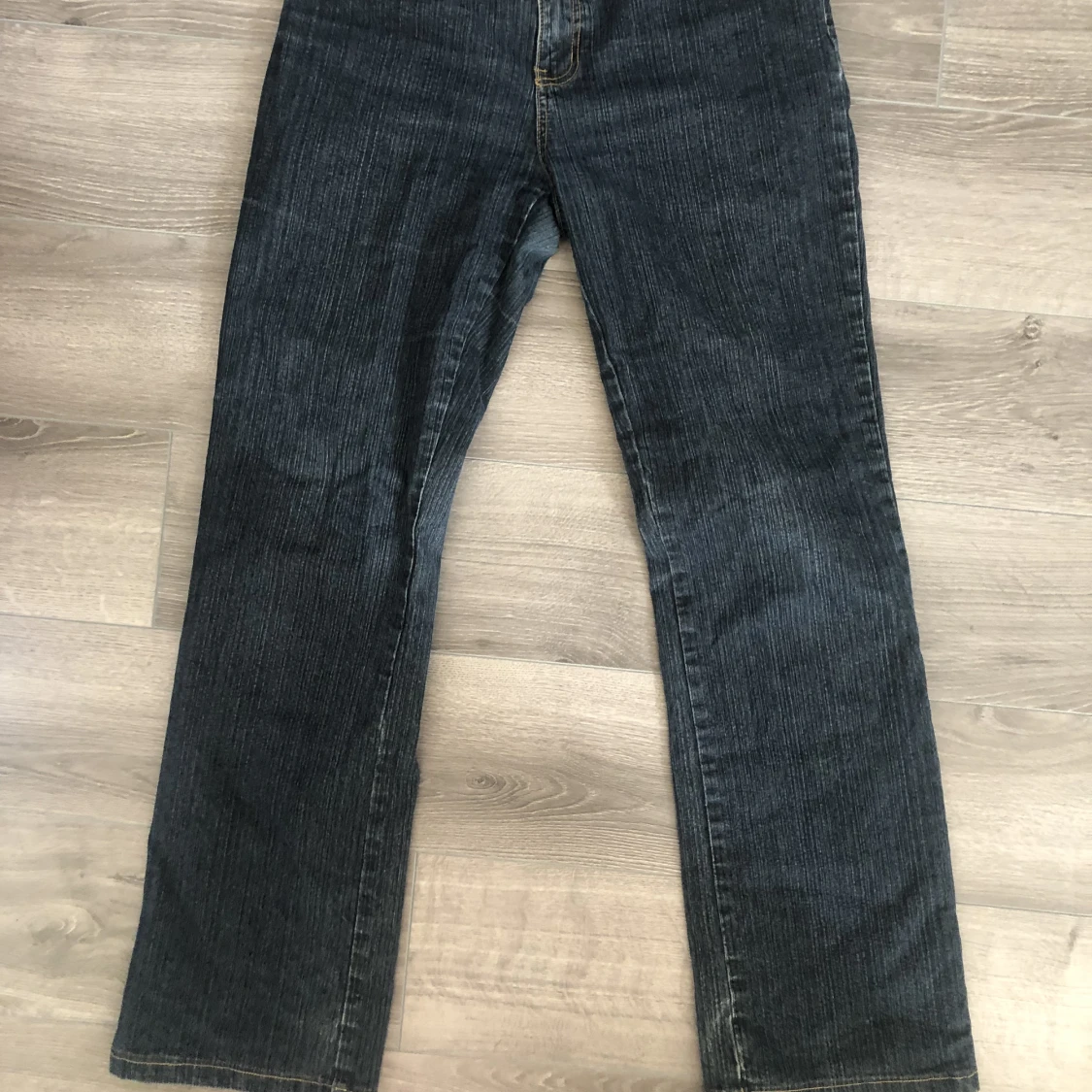 Midrise bootcut jeans