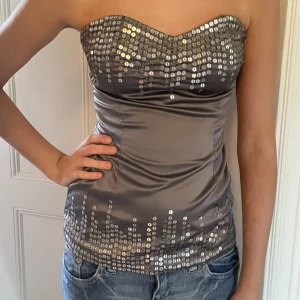 Fin bandeau topp🥰 - Superfin topp med glitter
