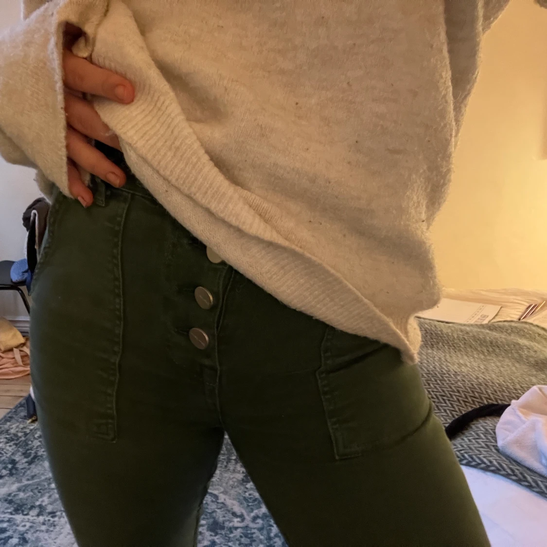Gröna Bootcut från Zara - 90
