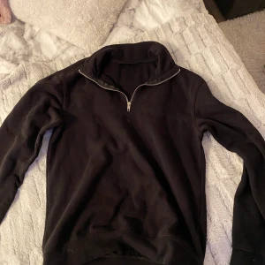 Sweatshirt  - Sweatshirt med dragkedja i