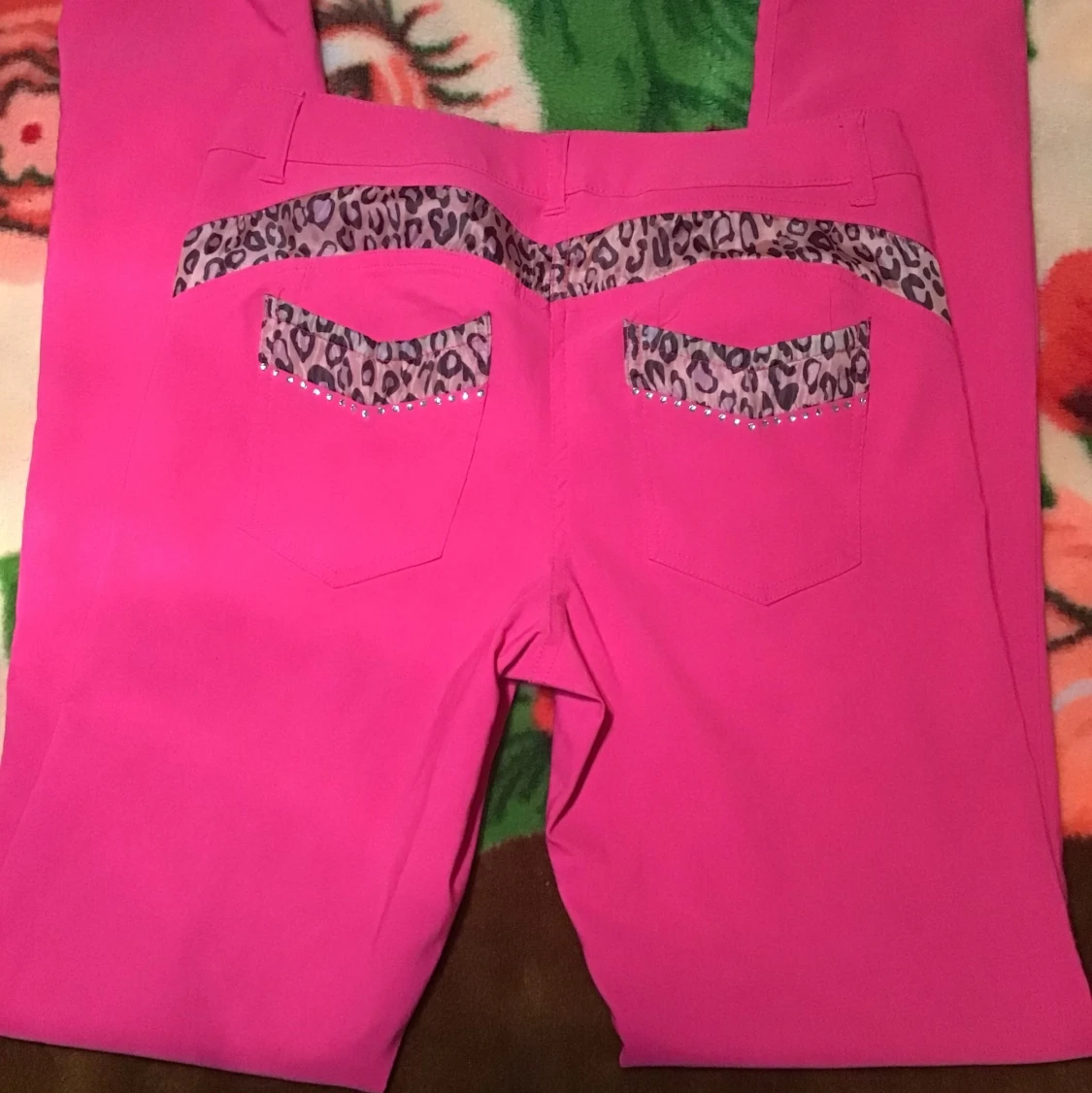 Rosa kostymbyxor - 90