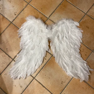 Änglavingar - Änglavingar endast använd 1 gång, resårband, superfina till halloween 👼🏼🤍