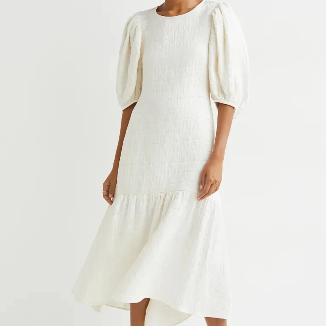 Långklänning med öppen rygg