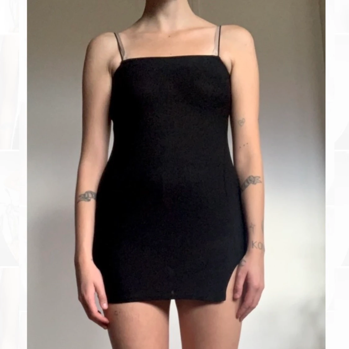 Svart miniklänning - 90