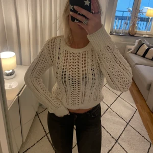 Finatickad tröja  - Söt stickad tröja från BikBok💗 Storlek xs men passar xs-m