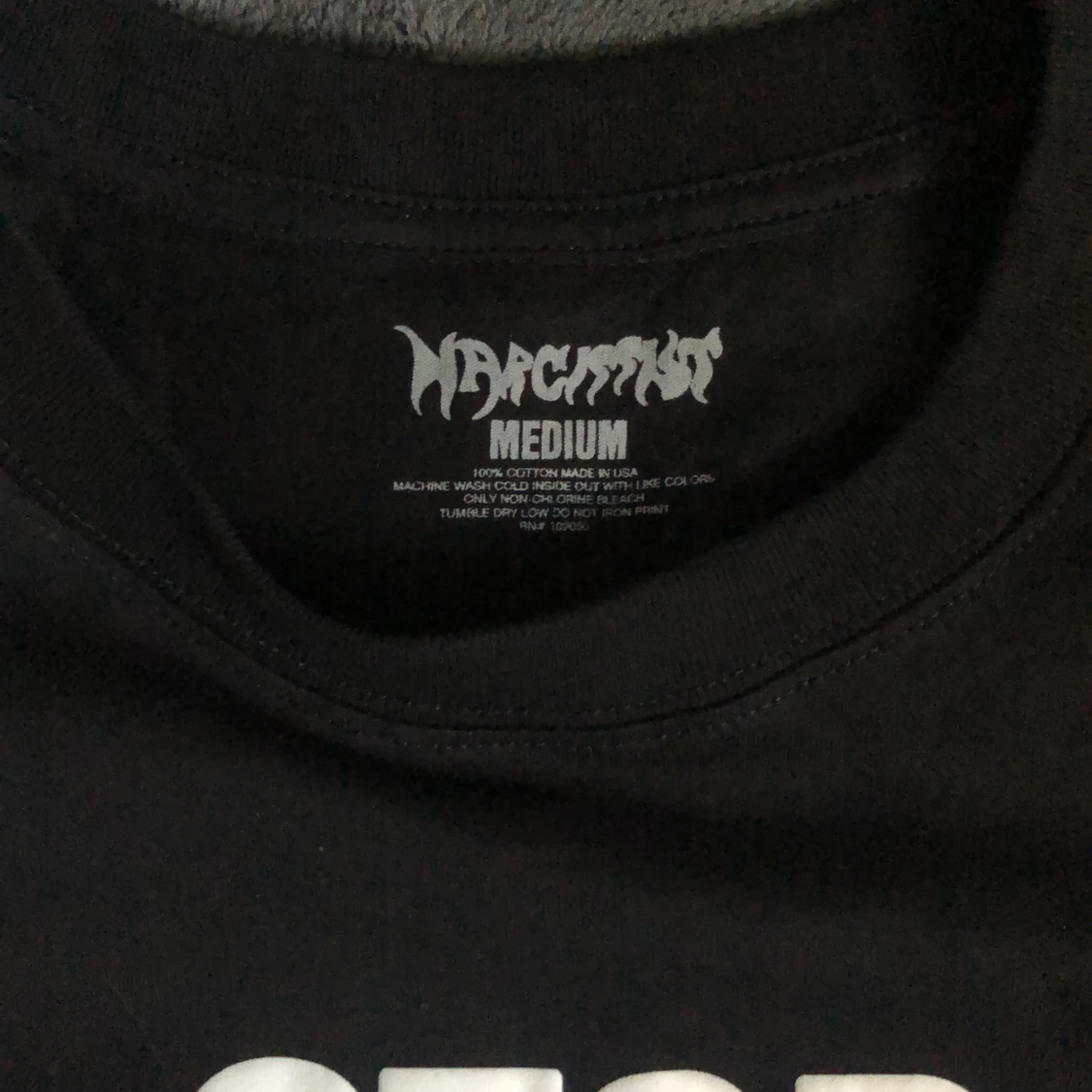 Playboi Carti Narcissist Tour Merch ”Stop Breathing” T-Shirt (M) - 90