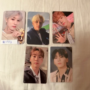 Seventeen  - Jeonghan 130kr Hoshi 160kr Seungkwan 90kr set 