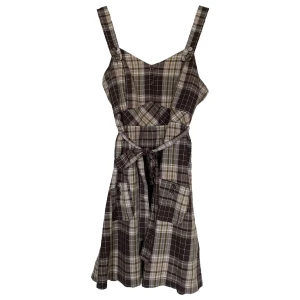 rutig klänning - rutig klänning helt oanvänd!