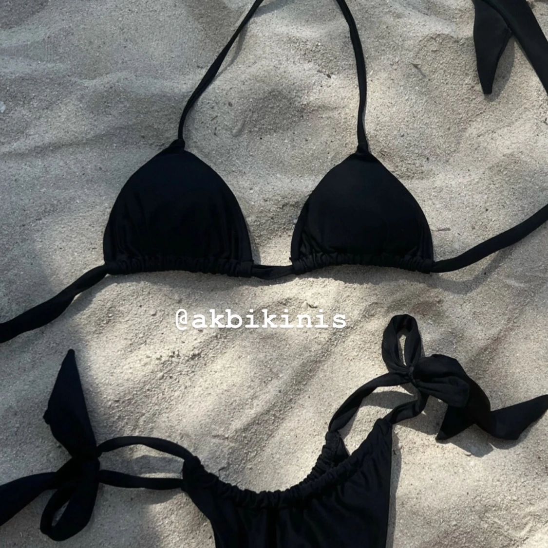 Svart bikini från AK bikinis