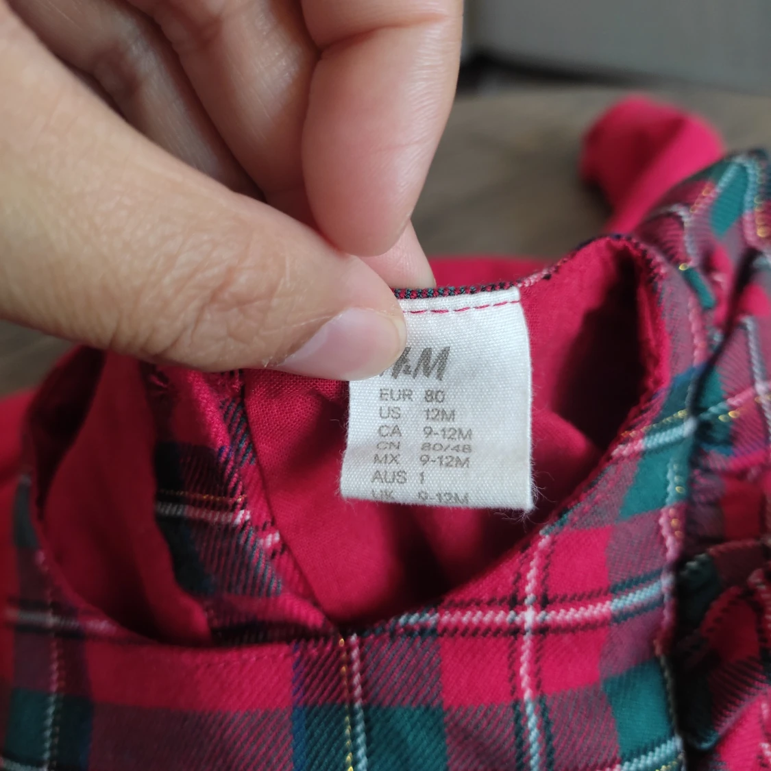 Klänning i strl 80 - 91