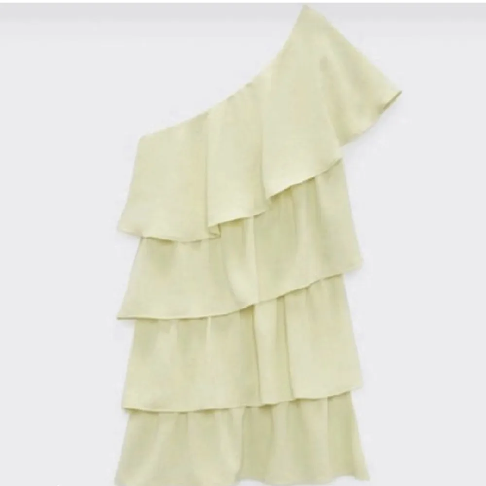 Säljer denna sjukt fina klänningen från zara, slutsåld på hemsidan💙💙💙 Lånade bilder!! . Klänningar.