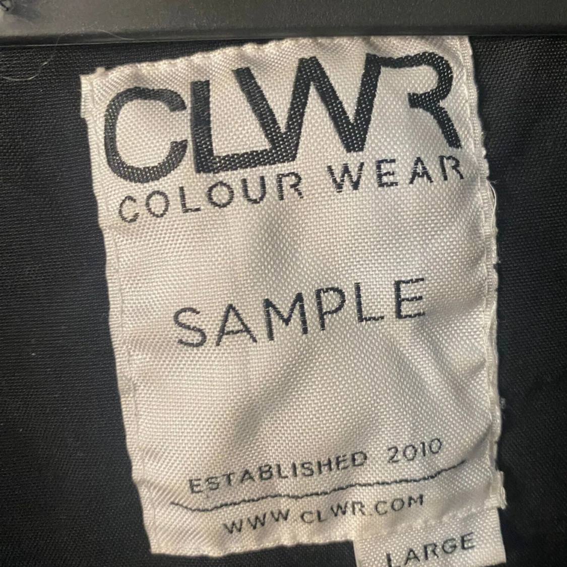 Jacka svart leopardmönstrad CLWR L - 91