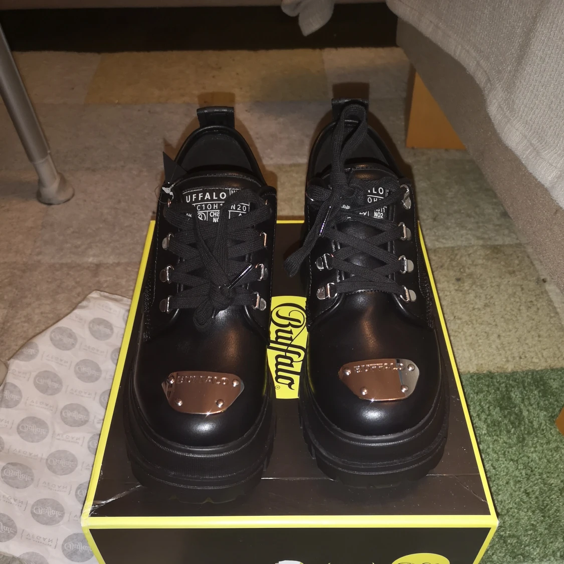 Aspha CLS Steel Laceup LO men's vegan low sneaker, black - 90