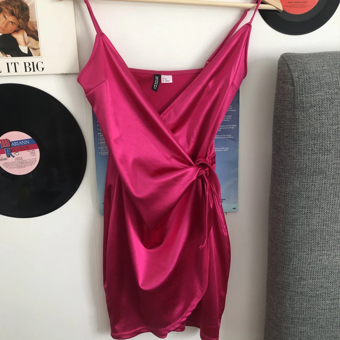 Rosa festklänning - 90