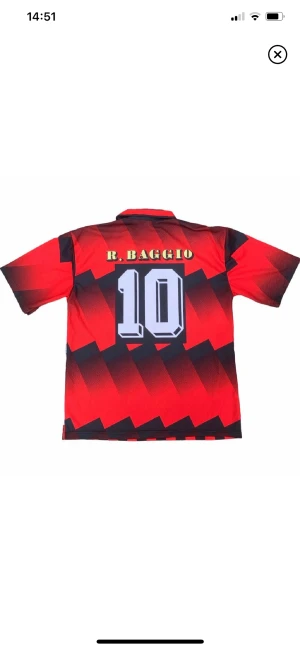 Baggio AC Milan Fotbollströja - .
