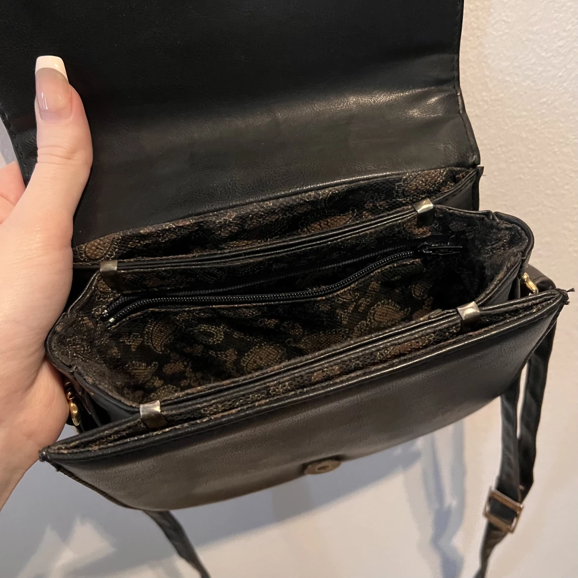 Vintage Skinnväska - 91