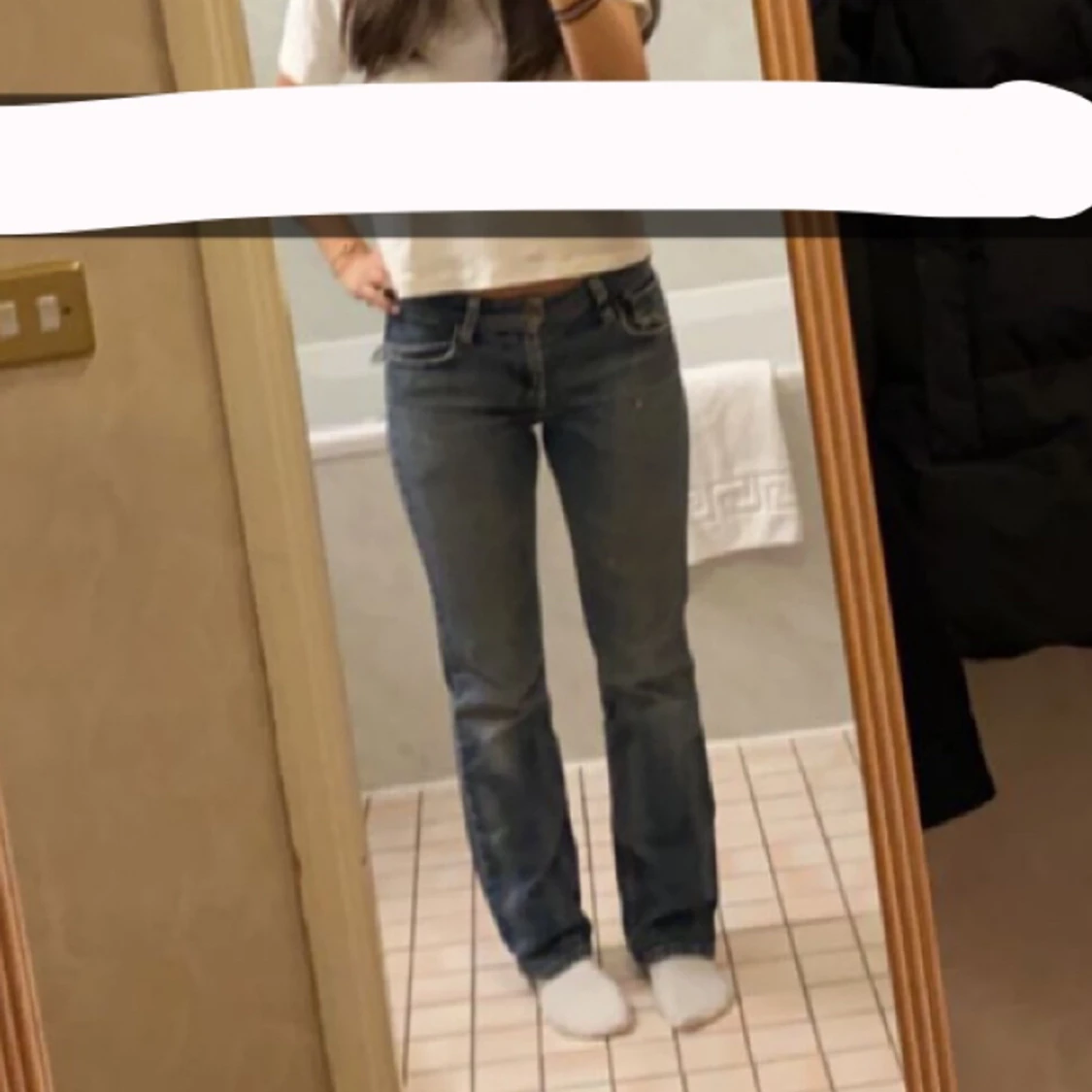 Lågmidjade jeans - 90