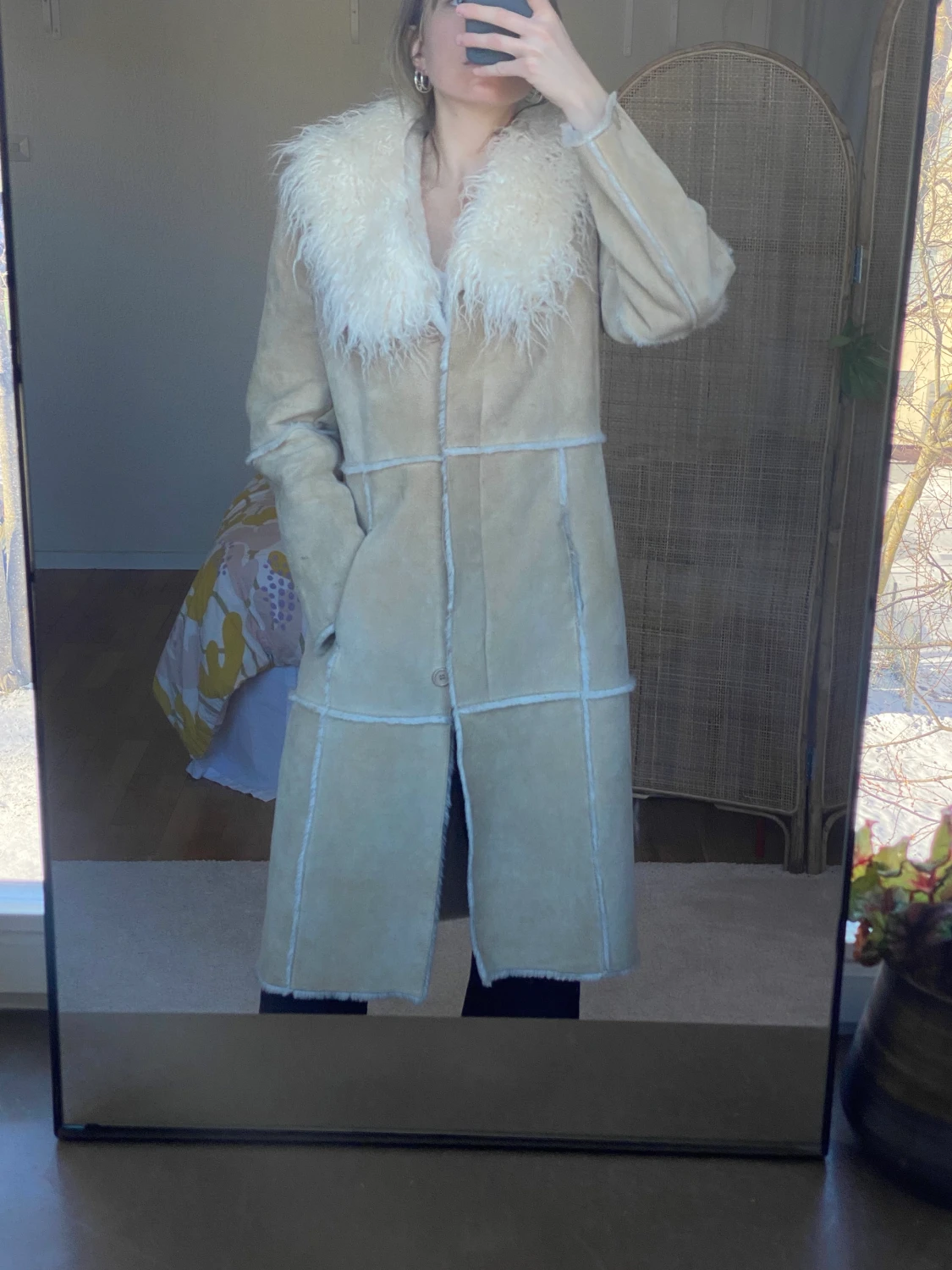 Vintage shearlingkappa - 91