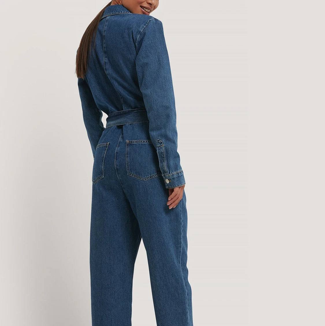 Jeans byxdress från NA-KD - 91
