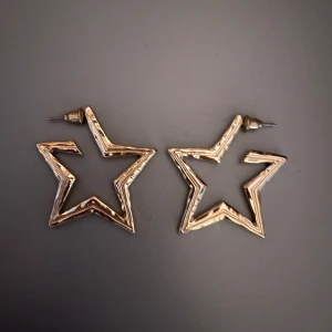 Guldörhängen  - Säljer dessa guldörhängen som är stjärnformade! Aldrig använt:) 29kr frakt via postnord 