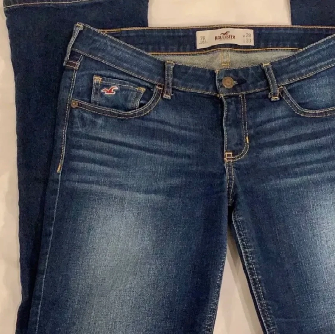 Lågmidjade jeans  - 90