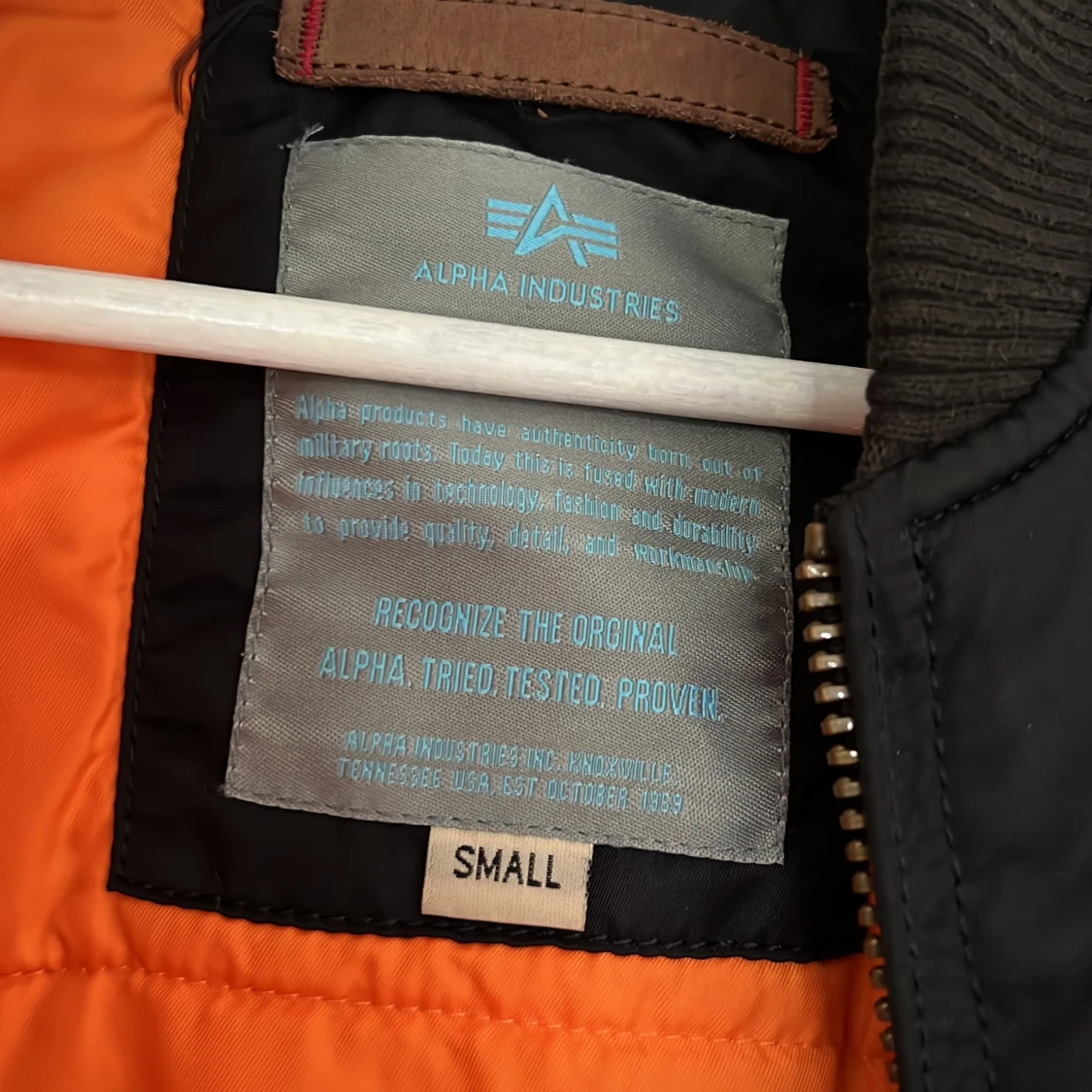 Alpha Industries jacka, strl S - 91