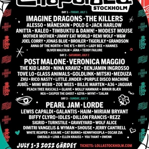 LOLLAPALOOZA 3-DAGARSPASS *bästa pris* - 2/3.  Säljer mina 3 stycken 3-dagarspass enskilt. Om du vill köpa alla tre går det utmärkt. Säljer pga att jag inte längre har möjlighet att gå. Skicka meddelande om du har fler frågor ❤️