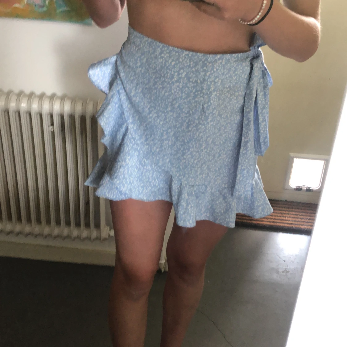 Blå kjol från shein  - 90