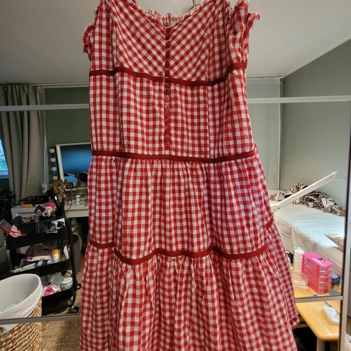 Rutig sommarklänning