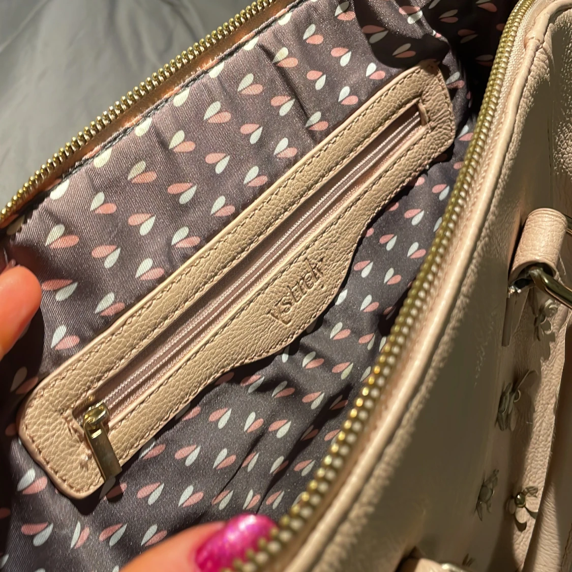 Ljusrosa handväska - 90