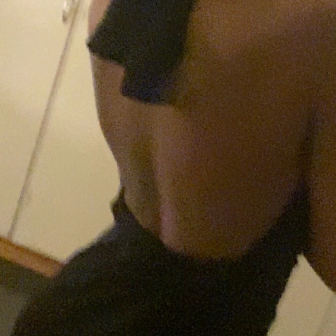 Lång svart klänning  - 90