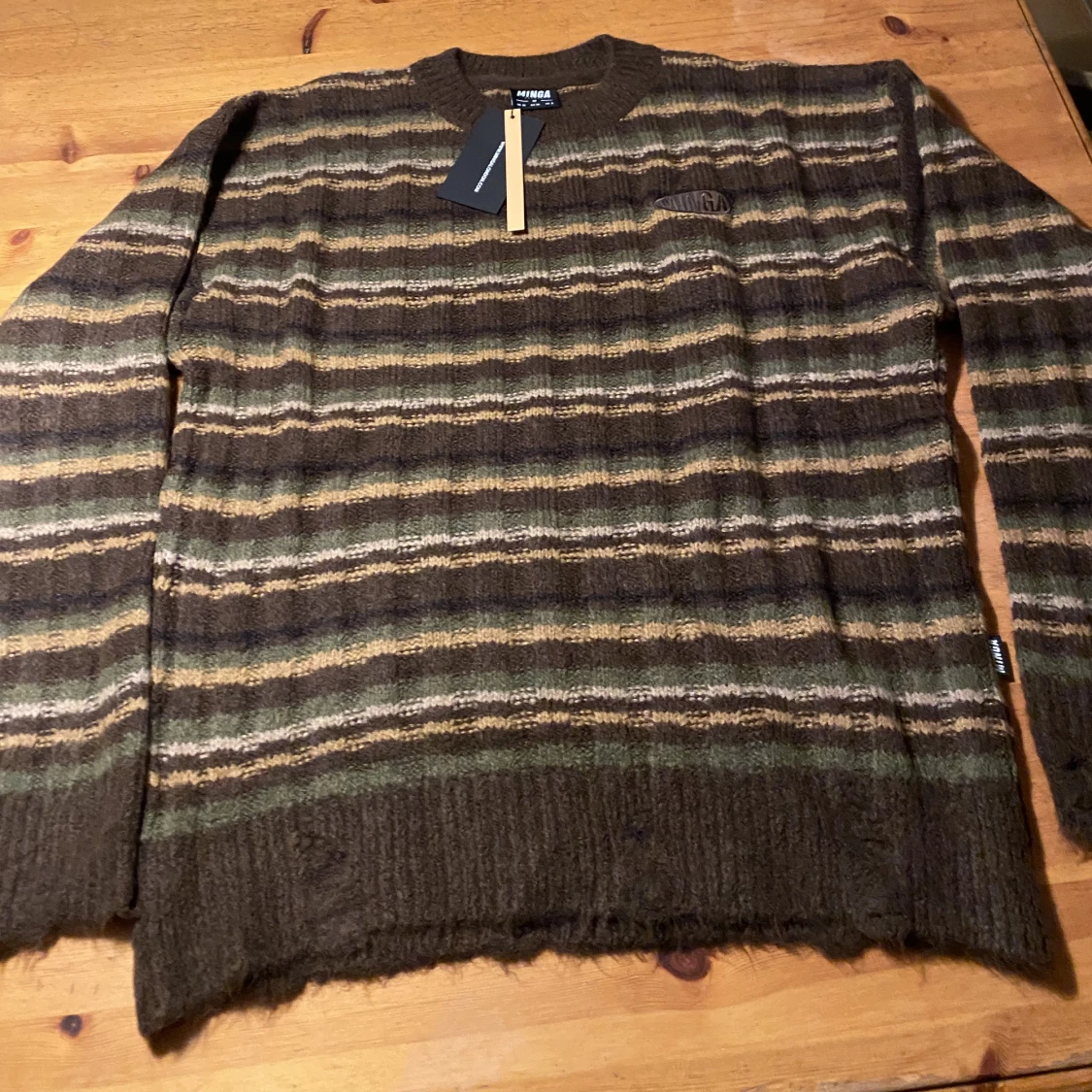 Minga London ”HAZEL STRIPED CHUNKY KNIT JUMPER” - 91