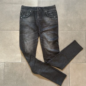 Leggings  - Leggings med Jeans mönster 